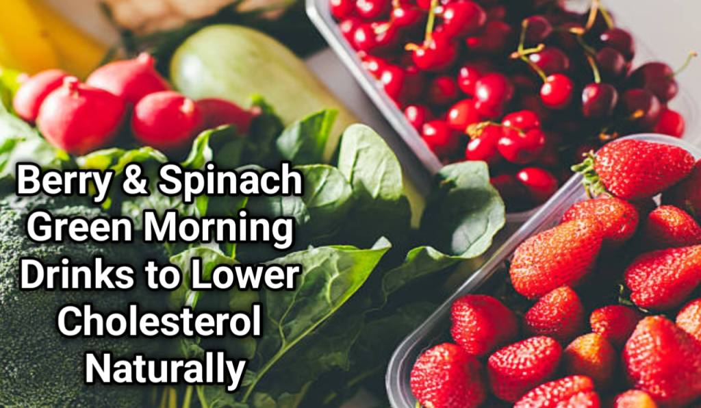 Morning Drinks Berry & Spinach Green